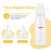 image:imagePigeon Baby Cleft Palate Bottle with 2 Nipples 811 OzRegular nipple
